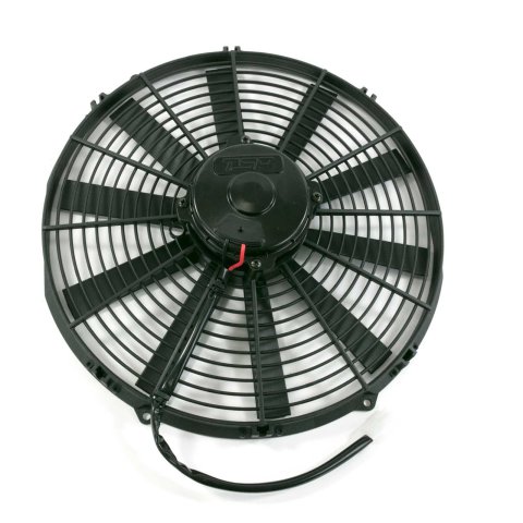 Top Street Performance Fans, Electric HC7214 Fan, Pro Flow, Single, 14 in. Diameter, 1,800 cfm, Plastic, Black, Each