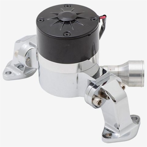 Top Street Performance Water Pumps, Electrical HC8020C ALUMINUM ELECTRIC WATER PUMP - CHEVY BB, 35 GPM, CHROME