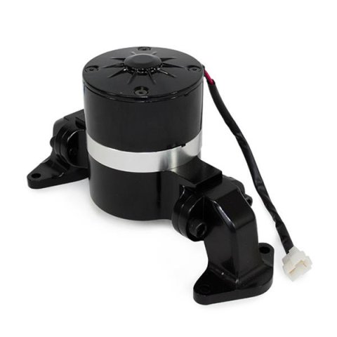 Top Street Performance Water Pumps, Electrical HC8040BK ALUMINUM ELECTRIC WATER PUMP - FORD BB 429/460, 35 GPM, INCLUDE BACKPLATE, BLACK