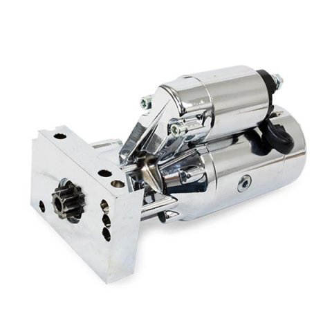 Top Street Performance High-Torque Starters JM7001C Starter, High-Torque, Tilton Style, Standard Rotation, Chrome, 3.75:1 Gear Reduction, Chevy, Each