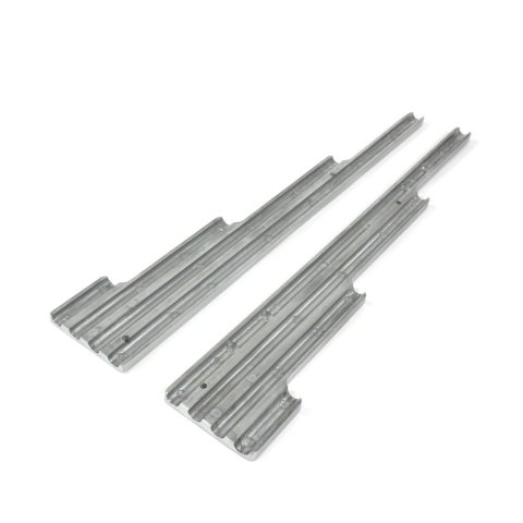 Top Street Performance Ignition Wire Looms and Separators JM9001C BILLET ALUMINUM WIRE LOOM SET - 9.5MM, SMOOTH, CHROME