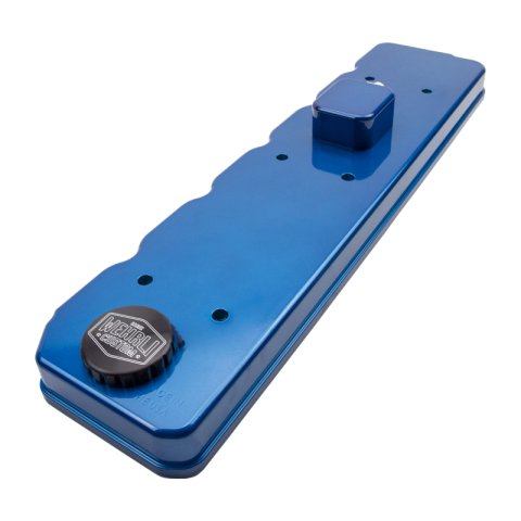 Wehrli 06-18 Cummins WCFab X D&J Precision Billet Valve Cover - Brizzle Blue