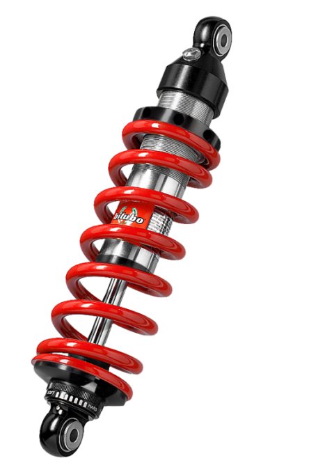 Bitubo CZE0 Monoshock Adjustable: Preload, Rebound, Red Spring