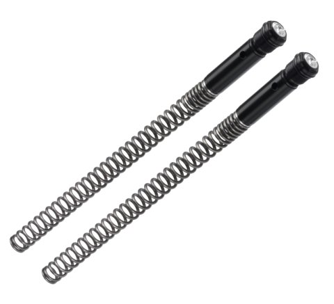 Bitubo KB1 Springs And Caps Kit Adjustable: Spring Preload, w/o Oil, Blk Ring, Lowering To -10mm