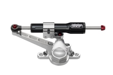 Bitubo KITR Steering Damper Kit For Racing Mounting With Black Shock Absorber