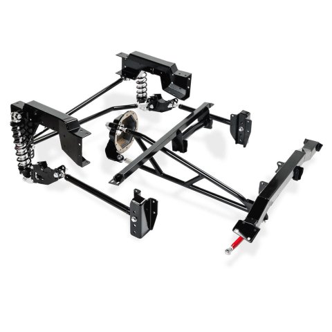 QA1 Rear Suspension Conversion Systems for 1999-2006 SIERRA 1500, SILVERADO 1500 - R145-200 System, Adjustable, Single Adjustable Coilover, 200 lbs./in., Torque Arm, Panhard Bar, GM 10-Bolt, Short Bed, Chevy, GMC, Kit