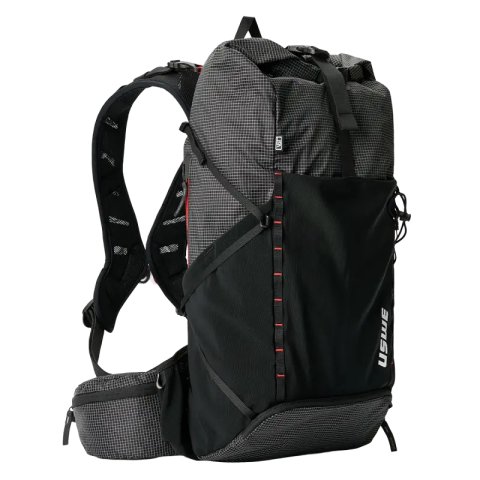 USWE ROLLTOP VST 30L DAYPACK Black