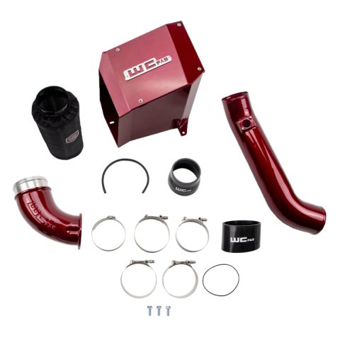 Wehrli 01-04 Duramax LB7 4in Stage 2 Intake Kit w/ Air Box - Illusion Purple