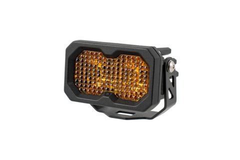 Diode Dynamics C2 2.0 Max Yellow Flood Standard ABL (Single)