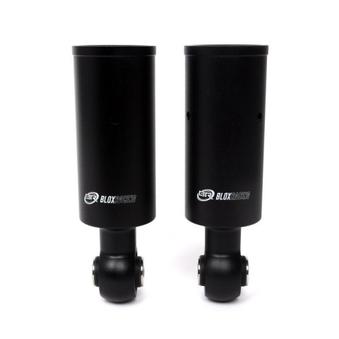 BLOX Racing Integra Type-R Coilover Replacement Rear Bottom Adapters 52mm - Black (Pair)
