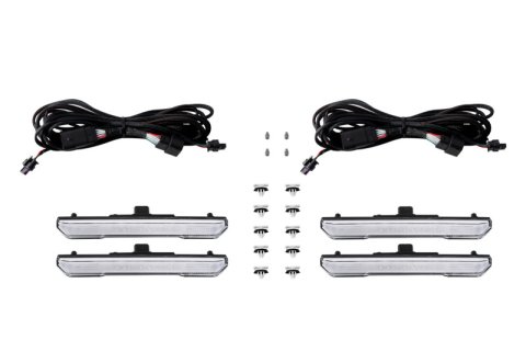 Diode Dynamics 2024 GMC Sierra/Canyon LED Sequential Sidemarkers - Clear
