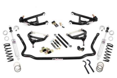 UMI Performance 68-70 GM A-Body Corner Max Street Handling Race Package - Black