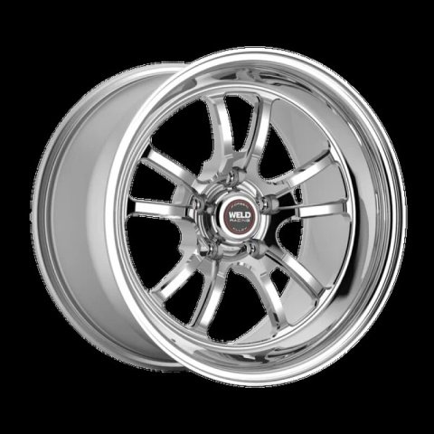 Weld S70 RT-S 15x10in / 5x120.65 BP / 5.5in. BS - Polished Center - Polished Shell Wheel