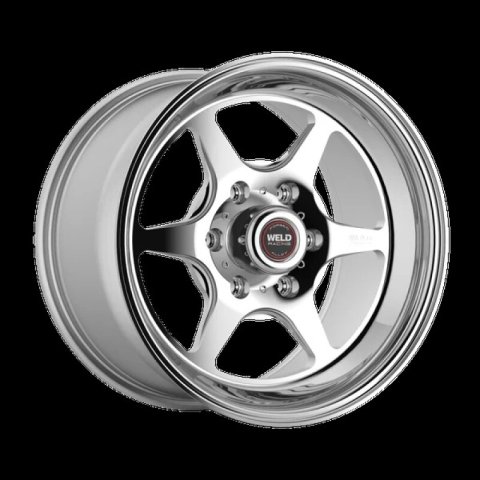 Weld S79 HD S79 17x9in / 6x139.7 BP / 5.2in BS Polished Center - Polished Shell Wheel