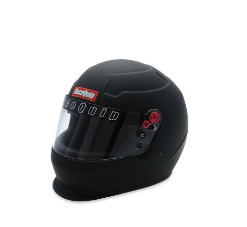 RaceQuip PRO25 Helmets 277997RQP Helmet, PRO25, Full Face, Matte Black, SA2025, EPS Liner, No Graphic, 2X-Large, Each