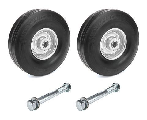 Spring Compressor Wheel Kit - Gen 3 - Frame Included - Rubber Tire - Stamped Steel - Accu-Force Spring Smasher - Kit