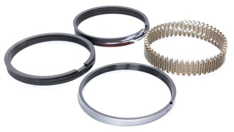 Piston Rings - Xtreme - 4.505 in Bore - File Fit - 0.017 in x 1/16 in x 3/16 in Thick - High Tension - Ductile Iron - Plasma Moly - 8-Cylinder - Kit