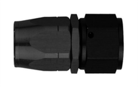Fitting - Hose End - AQP/Startlite - Straight - 10 AN Hose to 10 AN Female - Aluminum - Black Anodized - Each