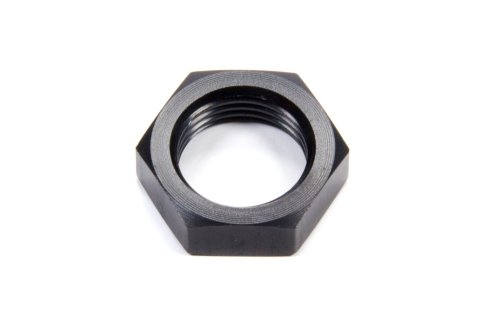 Bulkhead Fitting Nut - 8 AN - Aluminum - Black Anodized - Each
