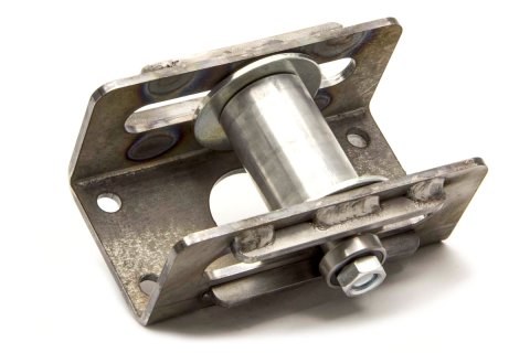 Leaf Spring Bracket - Slider - Roller Bearing - 1-1/2 in OD Bushing - 2-1/2 Wide Camaro Type Spring - Steel - Natural - Each