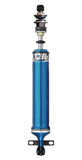 Shock - Eliminator Double Adjustable - 10 in Compressed / 14.15 in Extended - Threaded Aluminum - Blue Anodized - Front - GM F-Body 1993-2002 - Each