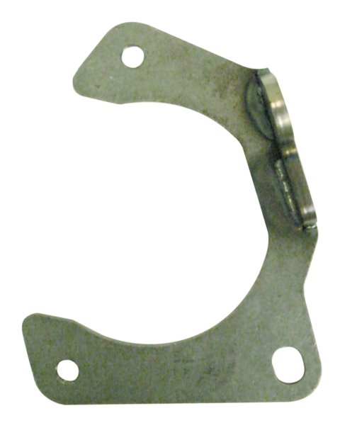 Brake Caliper Bracket - Front - Passenger Side Mount - Bolt-On - Hybrid Rotor - Steel - GM Metric Caliper - Mustang II / Pinto - Each