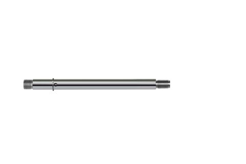 Shock Shaft - 7 in Stroke - 1/2 in OD - Shock Bleed Jet Included - Steel - Chrome - Afco Shocks - Each