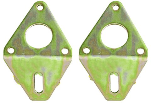 Motor Mount - Bolt-On - Steel - Cadmium - Front - Chevy V8 - Pair