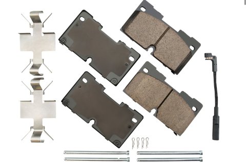 Brake Pads - ProAct Ultra-Premium - Front - Hardware Included - Various Subaru Applications 2017-22 - Set of 4