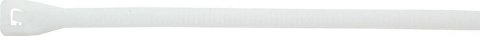 Cable Ties - Zip Ties - 14.25 in Long - Nylon - Natural - Set of 100