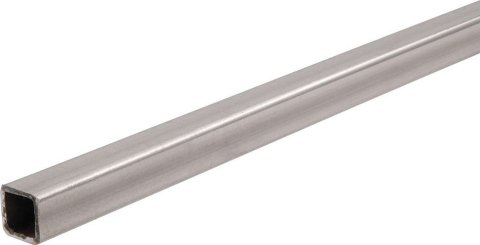 Steel Tubing - 1 in Square - 0.083 in Wall Thickness - 4 ft Long - Steel - Natural - Each