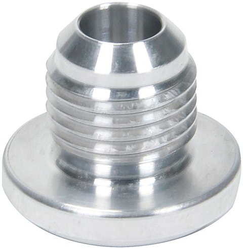 Bung - 6 AN Male - Weld-On - Aluminum - Natural - Each