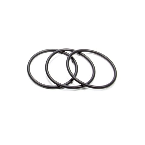 Harmonic Balancer Elastomer Rings - 7 in OD - Rubber - Black - ATI 3 Rings Super Dampers - Kit