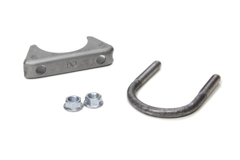 Exhaust Clamp - Heavy Duty - U-Clamp - 2 in Diameter - 3/8 in Bolt - Steel - Natural - Each
