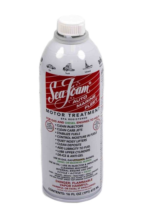Fuel Additive - Motor Treatment - System Cleaner - Stabilizer - Anti-Gel - Lubricant - 16 oz Bottle - Diesel / Gas / Oil - Each