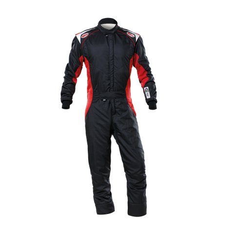 Driving Suit - ADV-TX Series - 1-Piece - SFI 3.2A/5 - Multi-Layer - Aramid - Black / Red - Medium - Each
