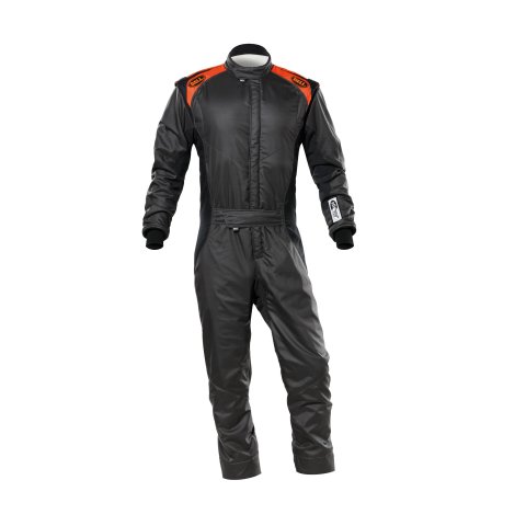 Driving Suit - ADV-TX Series - 1-Piece - SFI 3.2A/5 - Multi-Layer - Aramid - Gray / Orange - 2X-Large - Each