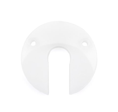 Bump Stop Shim - 0.267 in Thick - 14 mm Shaft - Plastic - White - Each