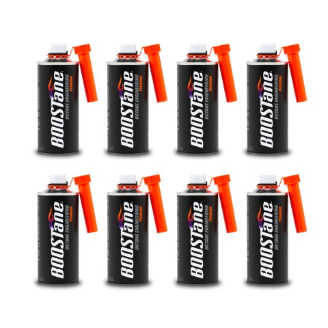 Fuel Additive - Premium - Octane Booster - 16.00 oz Bottle - Gas - Set of 8
