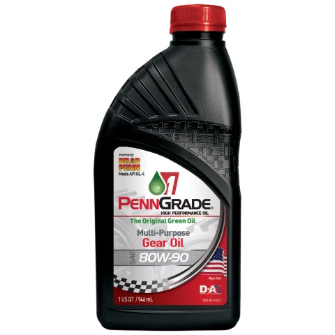 Gear Oil - Classic - 80W90 - Conventional - 1 qt Bottle - Each