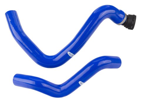 Radiator Hose Kit - Upper / Lower - Silicone - Blue - Ford Coyote - Ford Mustang 1979-93 / 2011-14 - Kit