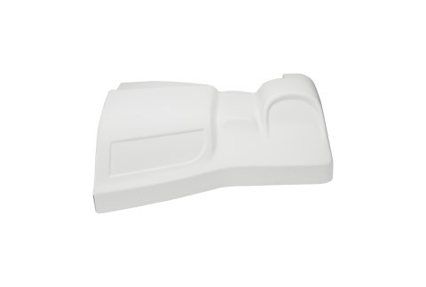Nose - SS Killer Z - Driver Side - Upper - Plastic - White - Street Stock - Each