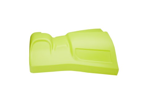 Nose - SS Killer Z - Passenger Side - Upper - Plastic - Fluorescent Yellow - Street Stock - Each