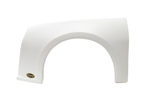 Fender - Driver Side - Plastic - White - Street Stock - Each