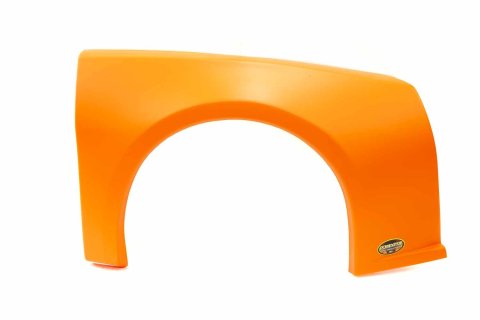 Fender - Passenger Side - Plastic - Orange - Street Stock - Each
