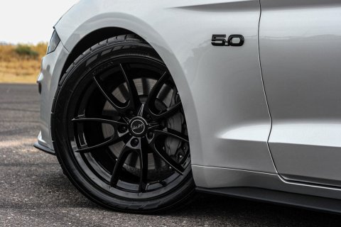 Wheel - CS5 - 19 x 11 in - 7.970 in Backspace - 5 x 4.50 in Bolt Pattern - Aluminum - Gloss Black - Each