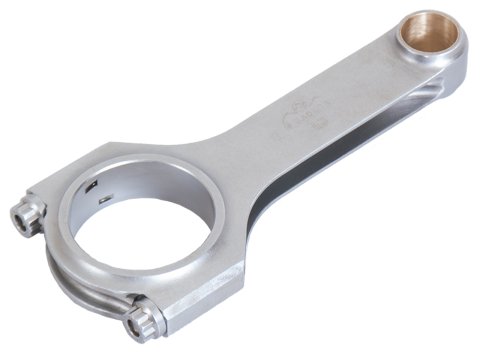 Connecting Rod - H Beam - 6.000 in Long - Bushed - 7/16 in Cap Screws - ARPL19 Bolt - Forged - Steel - Small Block Chevy - Each