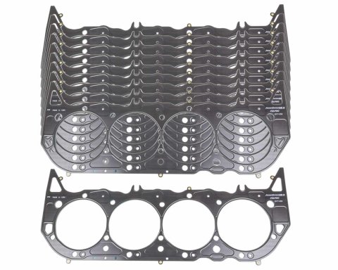 Cylinder Head Gasket - PermaTorque MLS - 4.640 in Bore - 0.053 in Compression Thickness - Multi-Layer Steel - Big Block Chevy - Set of 10