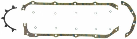 Oil Pan Gasket - Multi-Piece - Cork / Rubber - Pontiac V8 - Kit