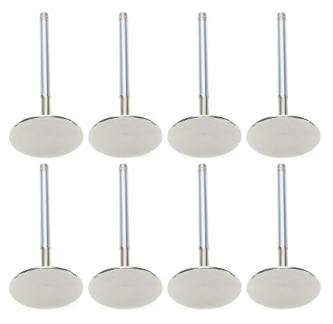 Intake Valve - Competition Plus Hollow Stem - 2.200 in Head - 11/32 in Valve Stem - 5.560 in Long - Stainless - Small Block Chevy - Set of 8